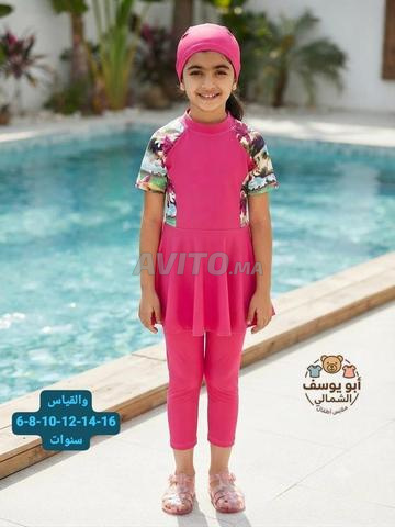Burkini pour filles de 6 ans à 16 ans - 2