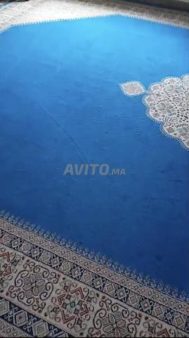 Tapis bleu de 6 mètres de long et 4 mètres de large - 2
