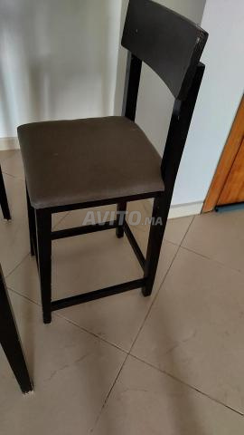 طاولة طعام مع 3 كراسي - 2