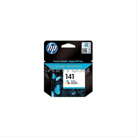 خرطوشة حبر HP 141 ملونة أصلية - 2