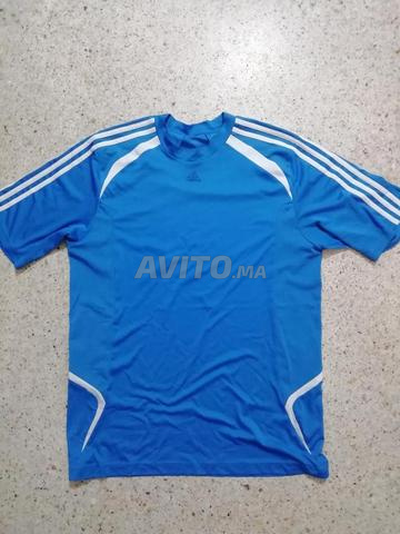تيشيرت أزرق مقاس XL - 2