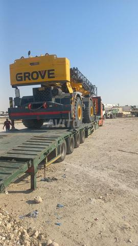 إيجار رافعة GROVE 60 طن، 75 طن، 45 طن، 35 طن