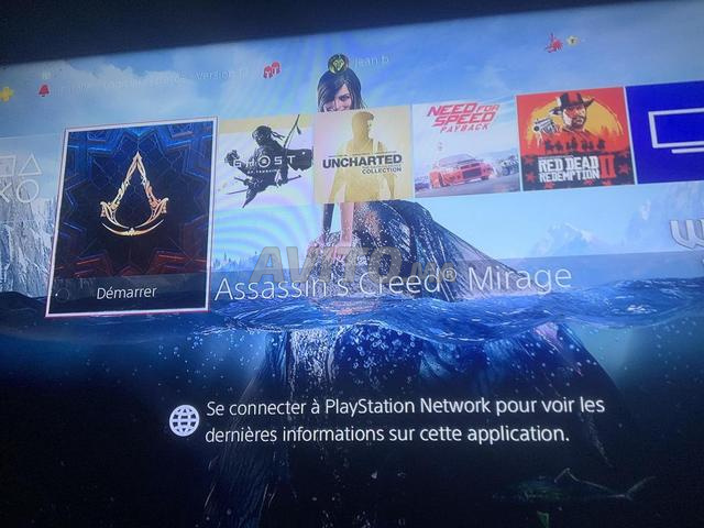 PS4 avec compte de jeux - 2