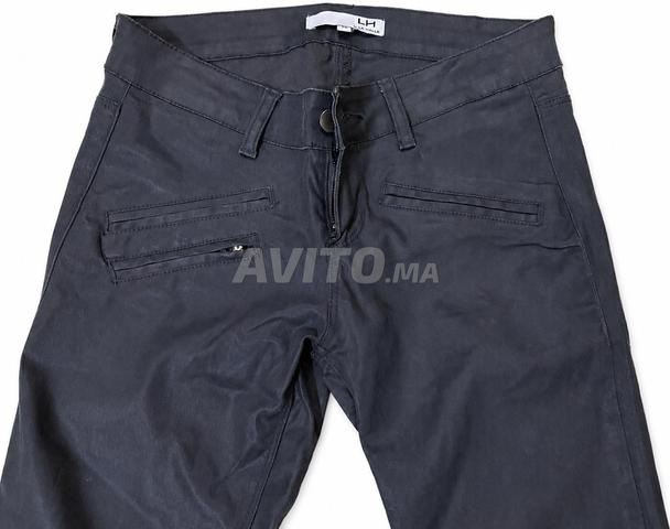 Pantalon élégant noir coupe slim par LH by La Halle