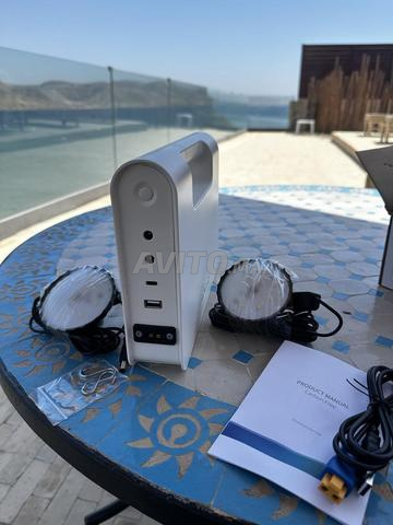 Kit solaire portable rechargeable - Éclairage & USB - 2