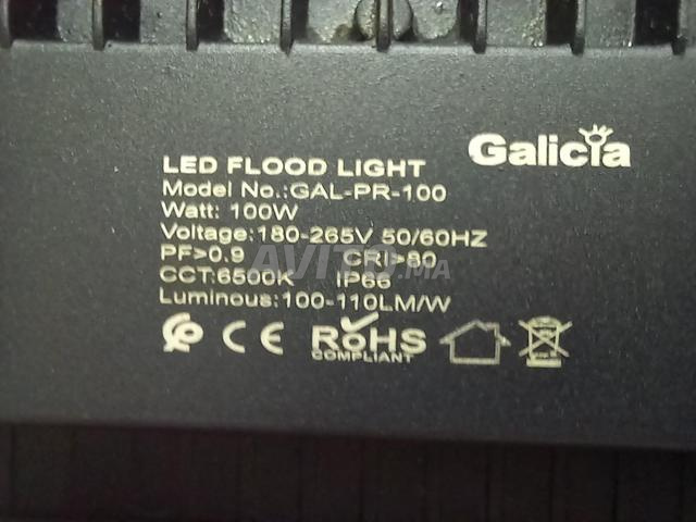 مصباح 100 واط / AC220V، كشاف مقاوم للماء - 2