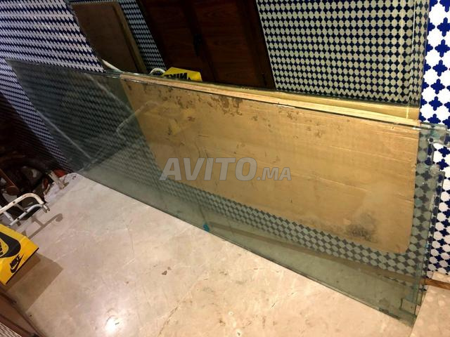 2 ألواح زجاجية سميكة 129×96 سم — مثالية - 2