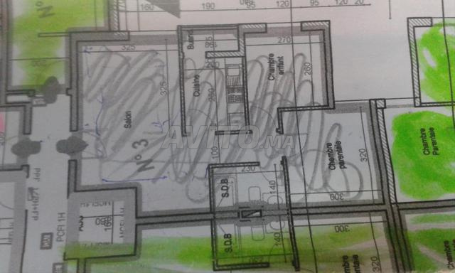 Appartement à louer 52 m² à Casablanca - 2