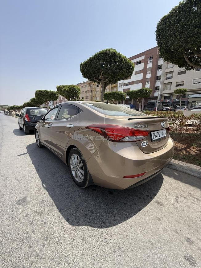 هيونداي انلنترا عند كراج adil auto 