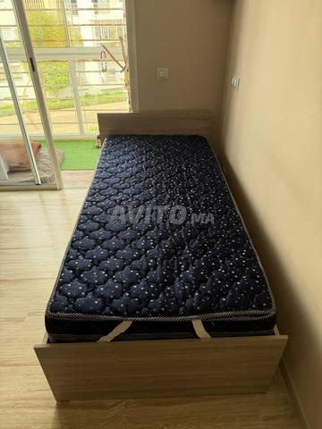 Ensemble de lits jumeaux avec matelas - 2