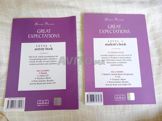 Great Expectations livre étudiant et activité L4 grad - 2