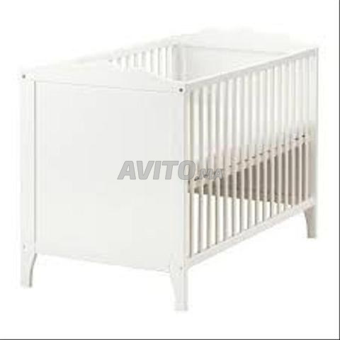 Lit bébé Ikea blanc - 2
