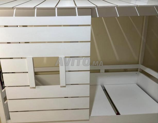 سرير على شكل كوخ للبيع - 2