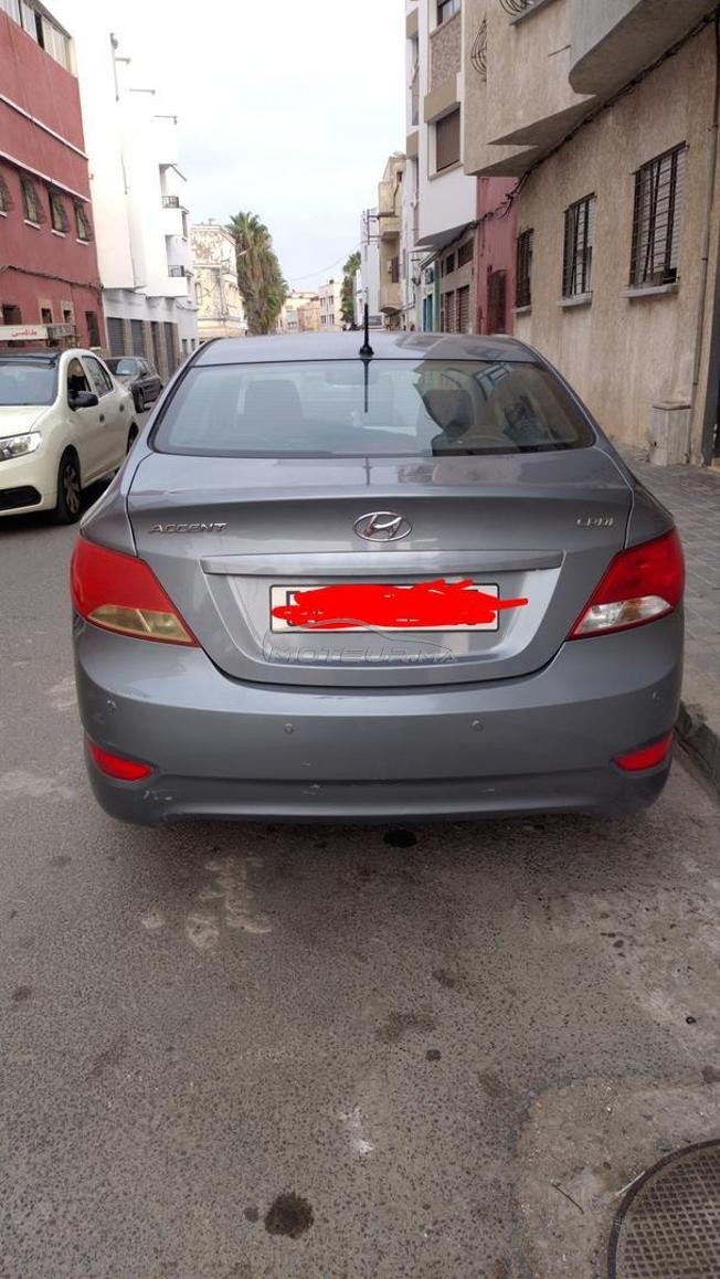 هيونداي اكسنت الحالة جيدا جدا ممتازة اقتصادية 