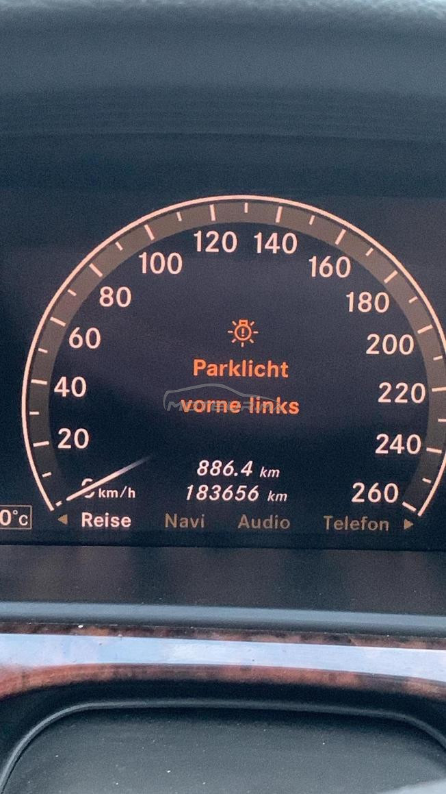 Mercedes s350 ancienne voiture diplomatique