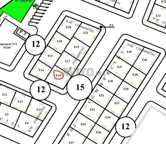 Terrain titré et enregistré à vendre - 2