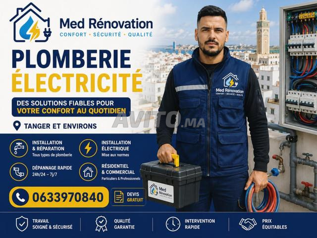 Plomberie et électricité pour maisons et magasins