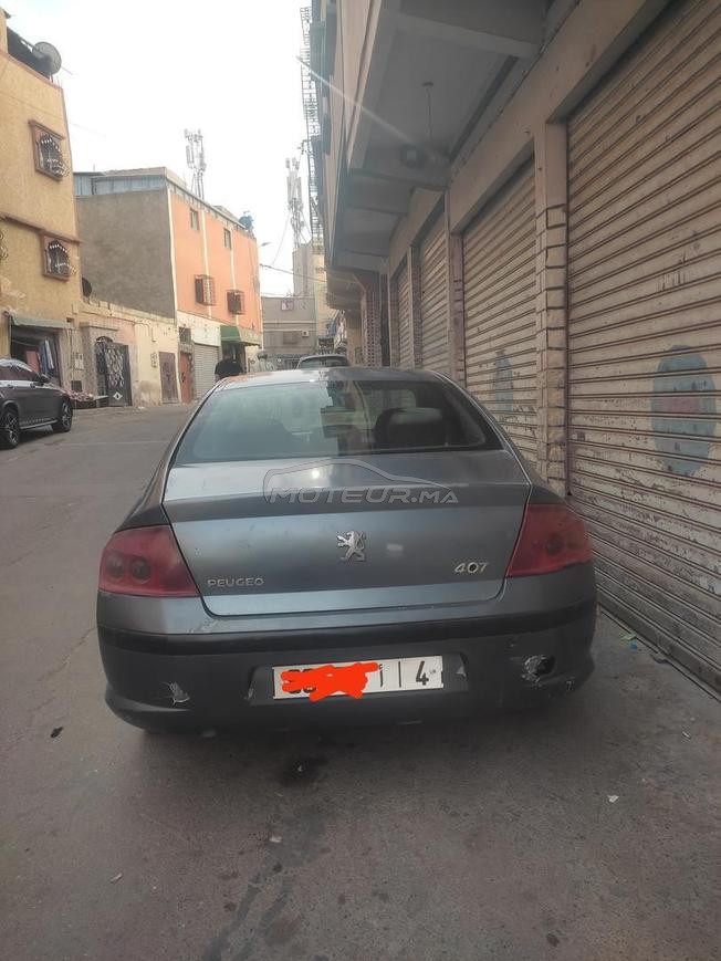 بيجو 407 موديل 2004 كارت گريز 47000 درهم