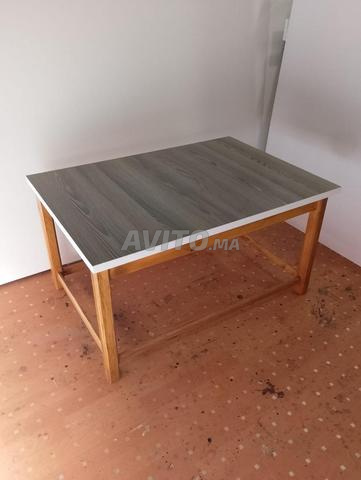 Superbe table basse / table d'appoint en bois - 2