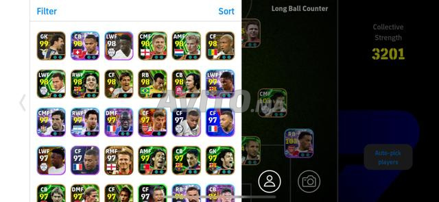 Compte efootball - 2