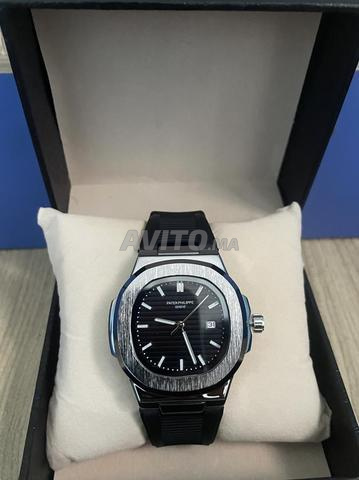 Montre Patek Philippe Nautilus Homme Noir Acier