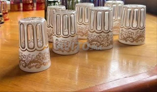 7 Verres Saint-Louis en Cristal - 2