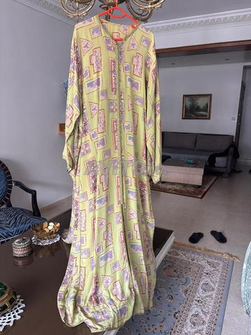 Takchita vintage en soie légère