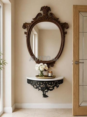 Miroir vintage | مرآة حائط (Prix négociable)
