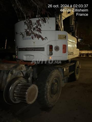 جرار ACX160 RR حفار سكة حديد