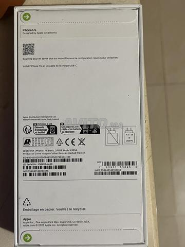 Vends iPhone 17e neuf dans son emballage - 2