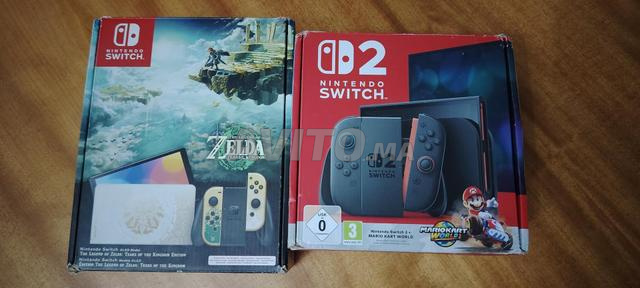 Nintendo switch 2 et switch oled Zelda flashé - 2