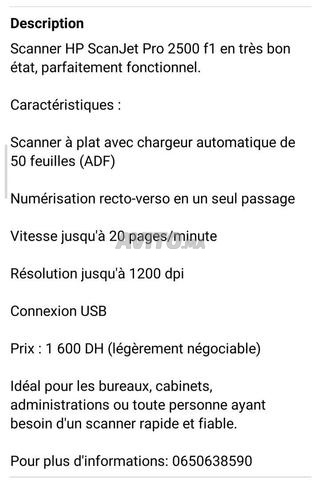 HP scanjet pro 2500 f1 - 2