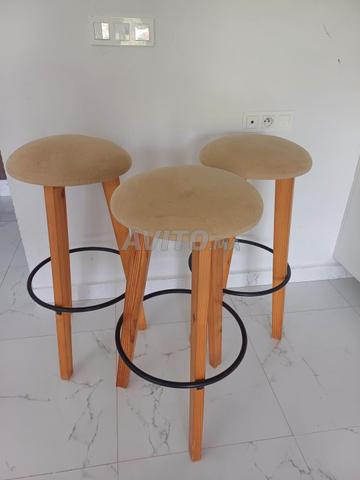 À vendre lot de 3 tabourets de comptoir - 2
