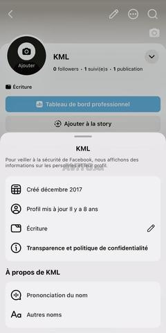 Page Facebook 2017 Page et Facebook