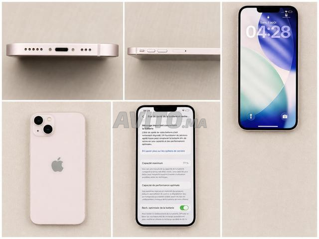 🍎 iPhone 13 Rose 128 Go & 4 coques offertes