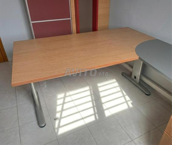 Bureau professionnel en L avec caisson 3 tiroirs - 2