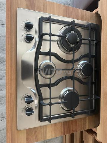 Plaque gaz encastrable inox 60 cm Active Chef 4 feux 🛍☺️