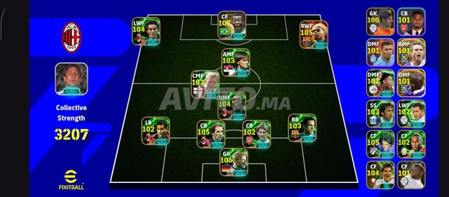 4 comptes efootball - 2