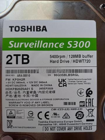 Disque dur 2TB TOSHIBA surveillance HDWT720UZSVA - 2