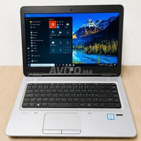 لابتوب HP i7 الجيل السابع، رام 8، قرص 256 SSD، بطارية 5 ساعات، منفذ SIM
