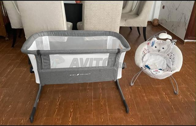 Lit bébé avec transat