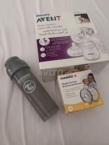 Tire lait manuel, biberon, coussinets d'allaitement - 2