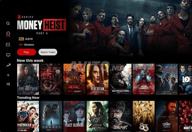 Abonnement Netflix Ultra HD Profil Personnel 🔒