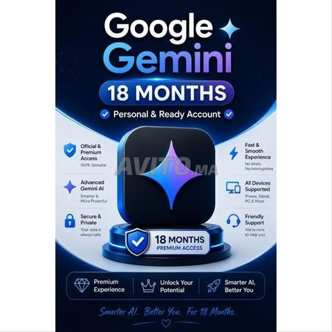 🚀 Google Gemini Pro – Accès Premium 18 Mois 🔥
