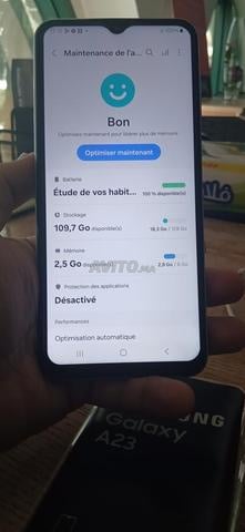 سامسونج A23 128 جيجا 6 رام كالجديد - 2