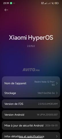 Redmi note 12 pro plus 5G 256/8 - 2