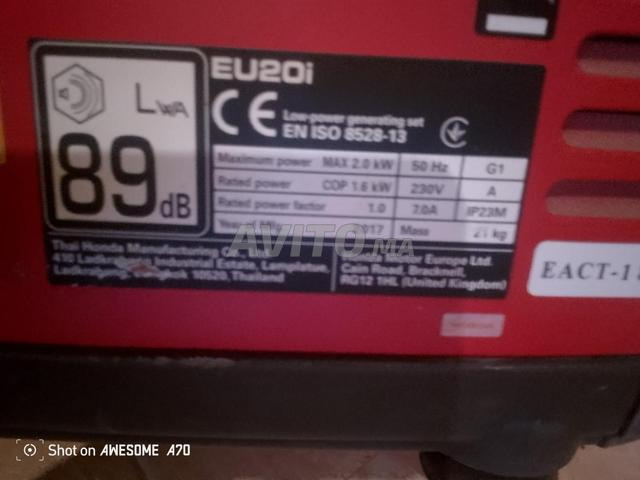 Électrogène neuf Honda EU20i - 2
