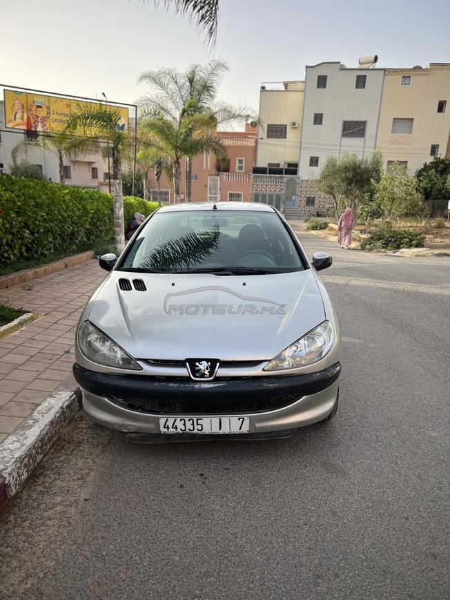  بيجو 206  موديل 2008 بنزين فحالة ممتازة