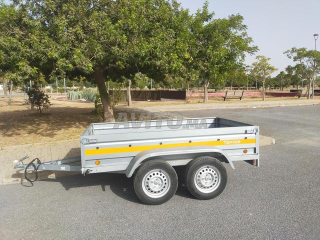 Remorque double essieux 750kg - 2