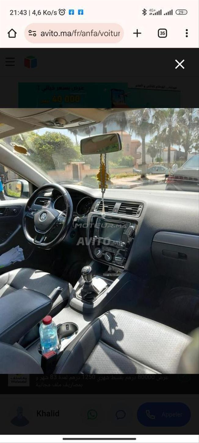 Volkswagen Jetta Diesel Manuelle 2018 à Casablanca